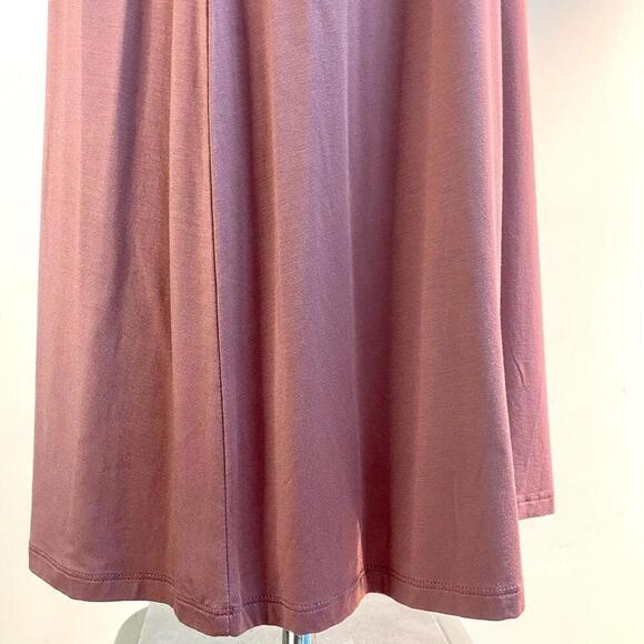 NWT FOREVER 21 T-Shirt Dress Dusty Rose Size S - Picture 6 of 9